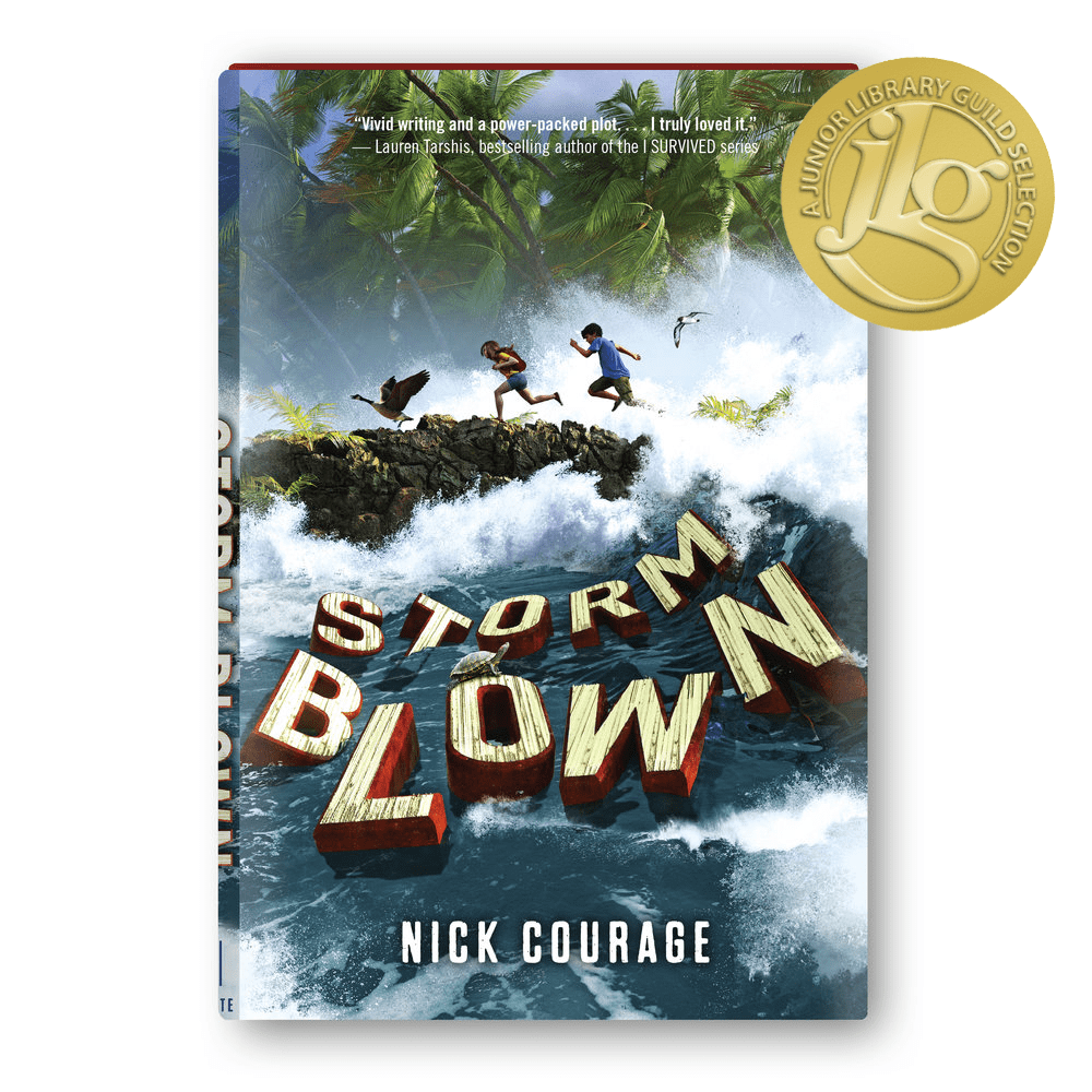STORM BLOWN is a Junior Library Guild Selection!