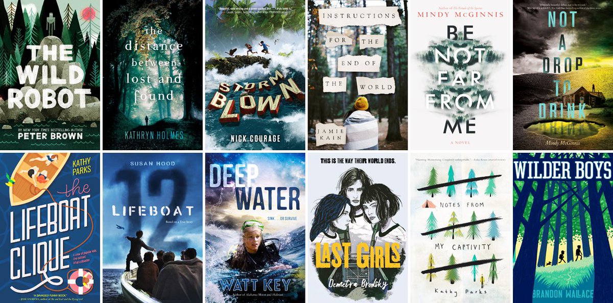 “25 Middle Grade and Young Adult Survival Stories To Give Readers Hope”