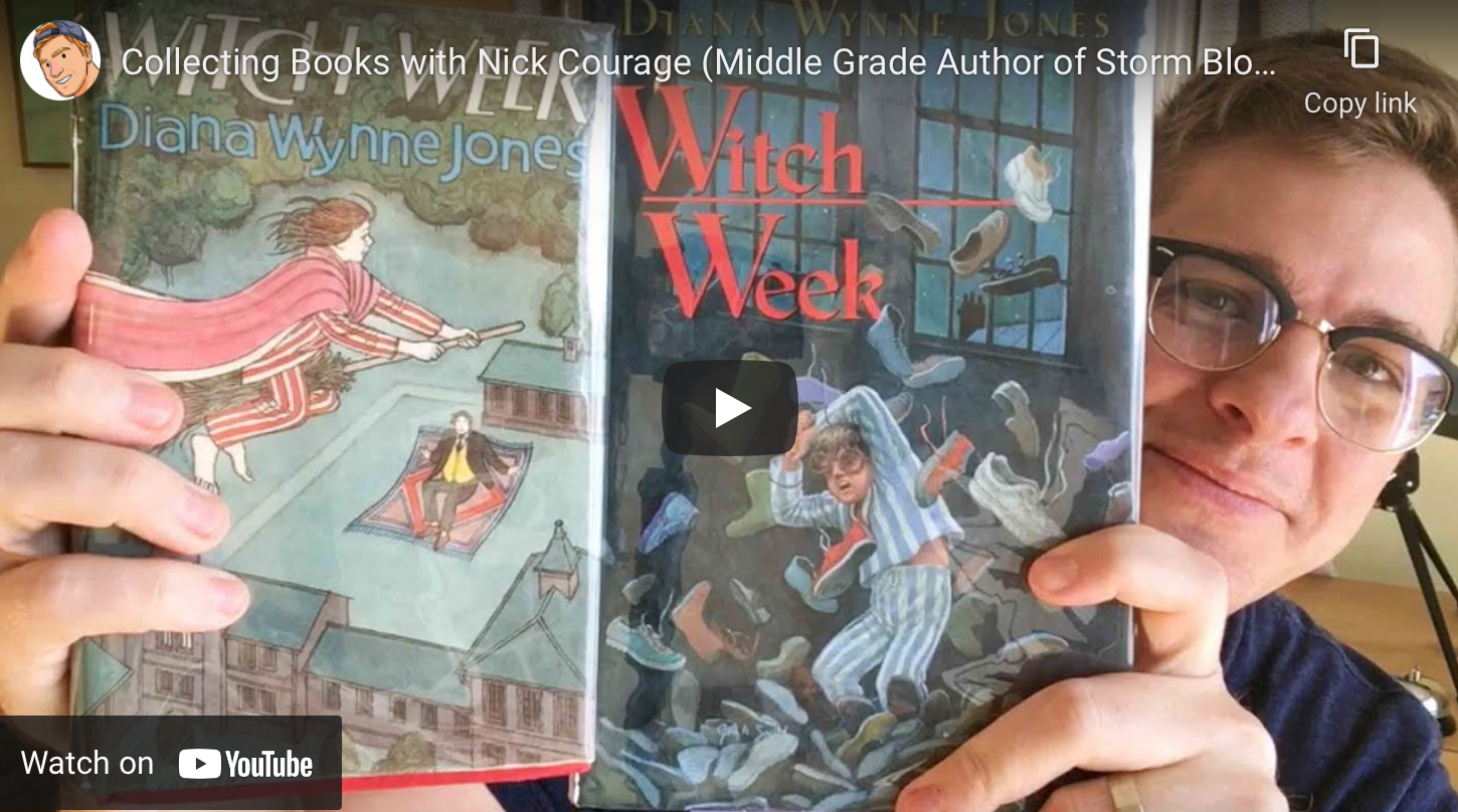 Video: Collecting Books with Nick Courage!