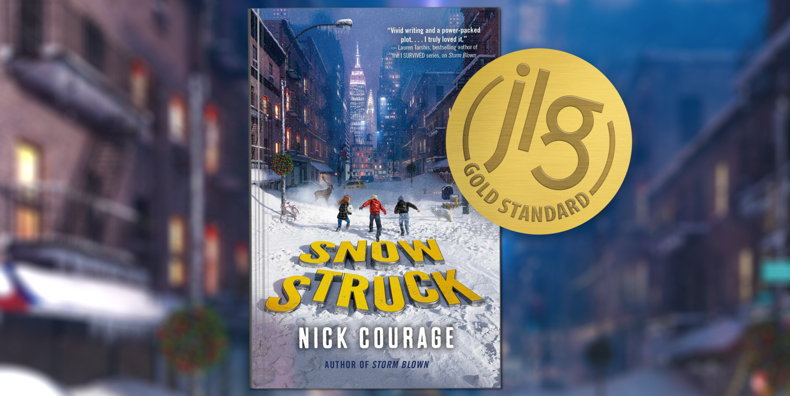Snow Struck is a Junior Library Guild Gold Standard Selection!
