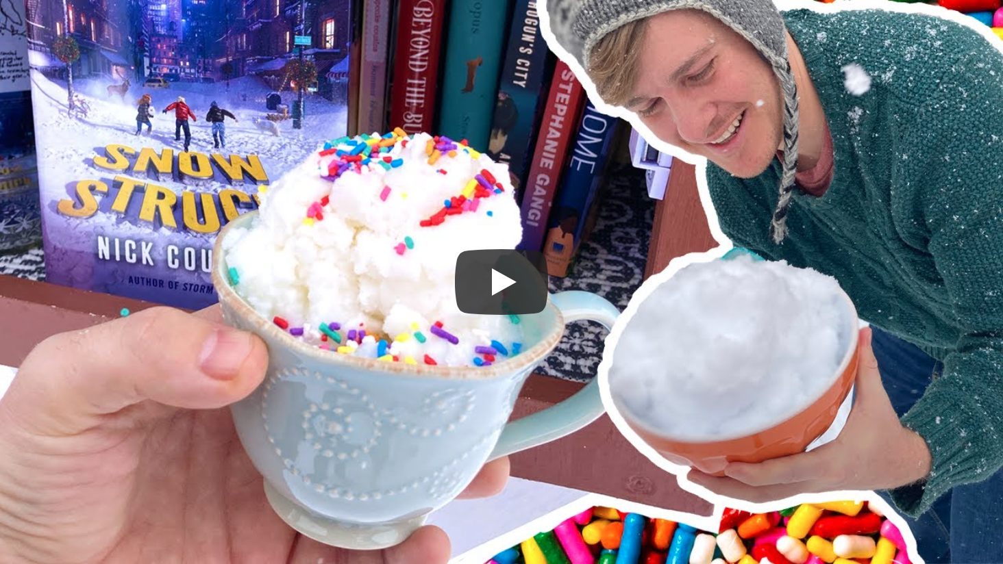 How to Make Snow Ice Cream! (Cooking with Courage)