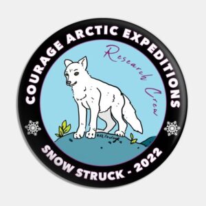Courage Arctic Expedition - Snow Struck Pin