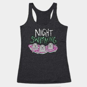 Night Swimming (by Rachel Ekstrom Courage) Fan Tank