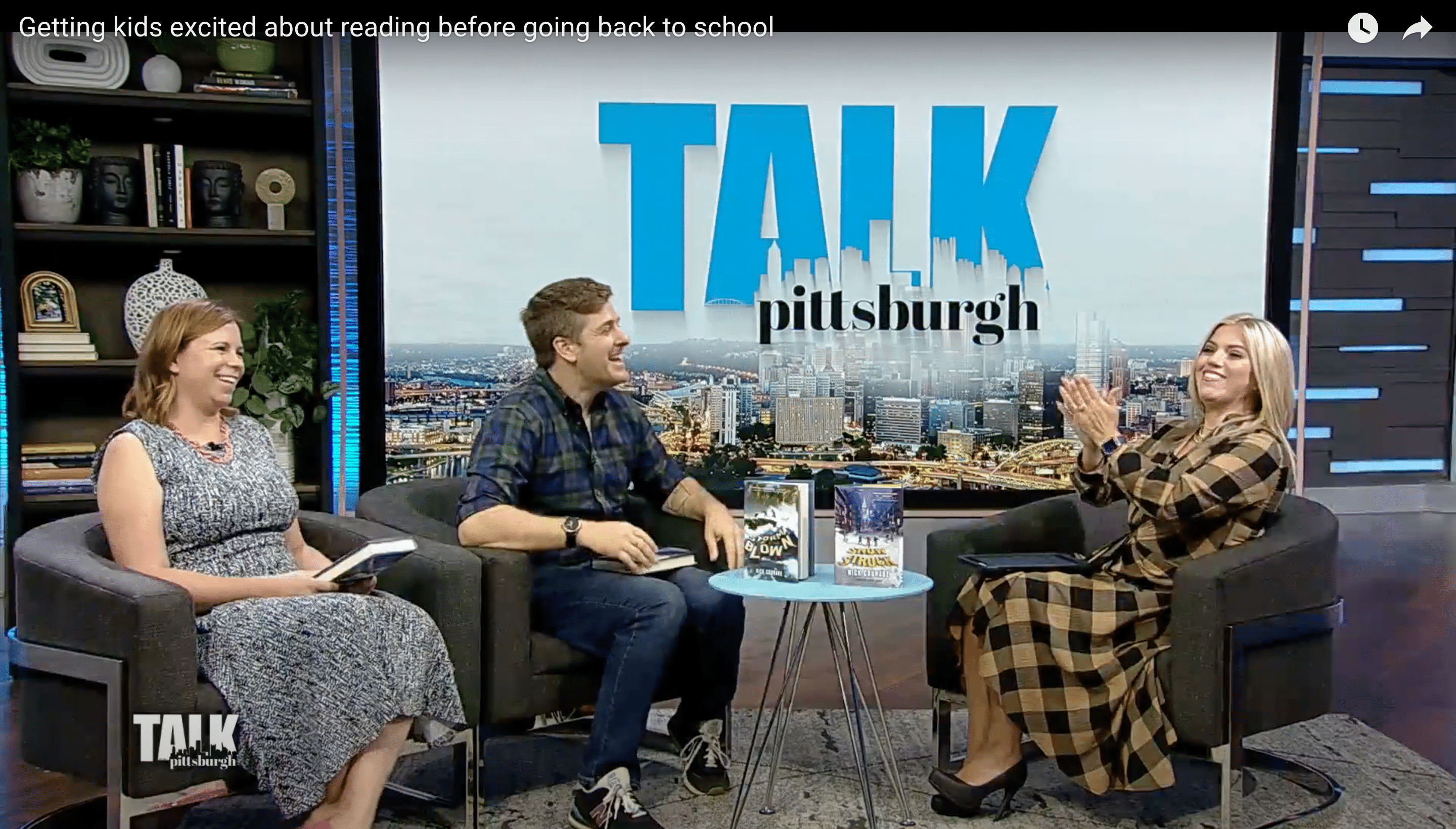 Video: Back to School Reading with Rachel on CBS Pittsburgh’s “Talk Pittsburgh”!